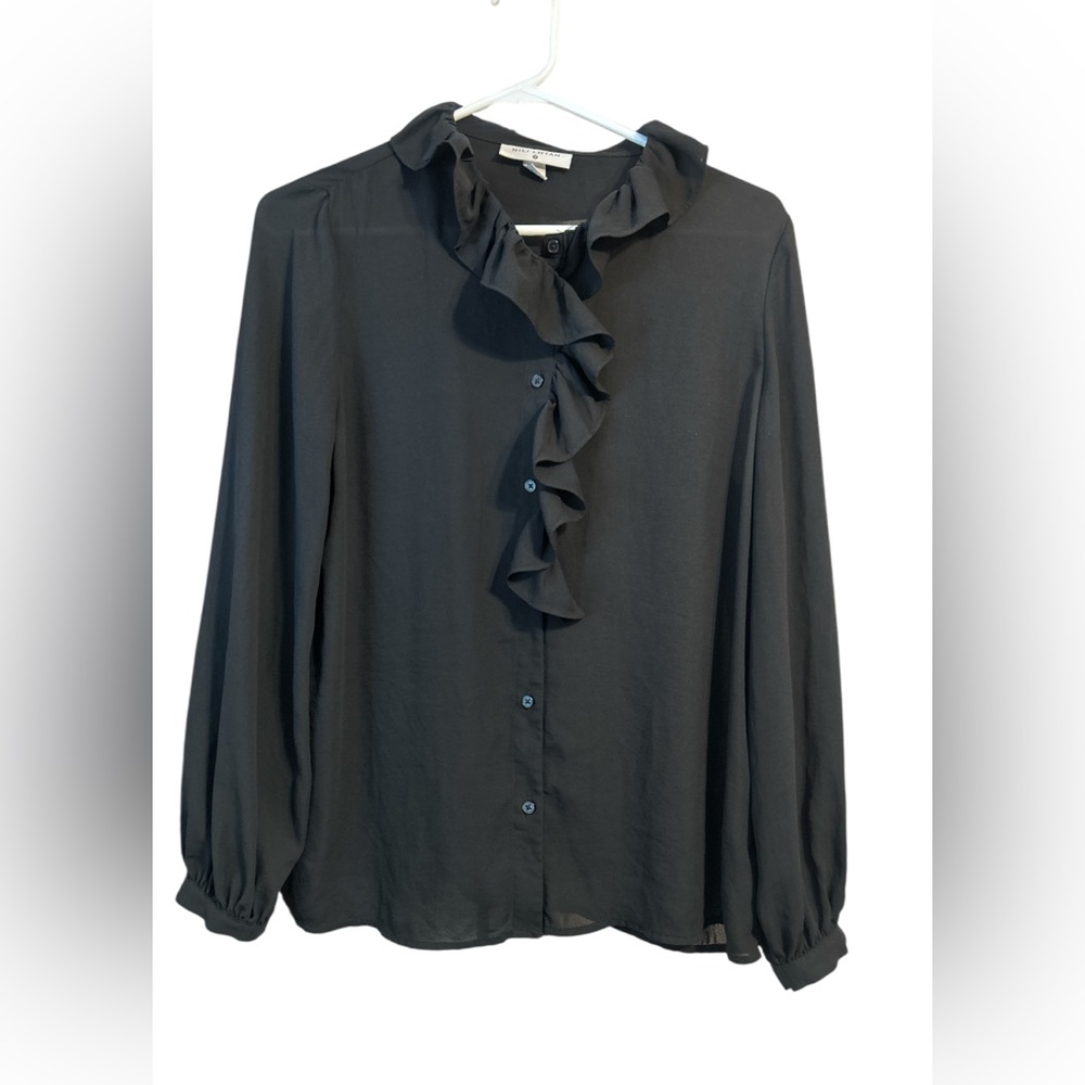 Nili Lotan x Target Black Sleeveless Blouse Black Size M – Like New - Picture 2 of 3